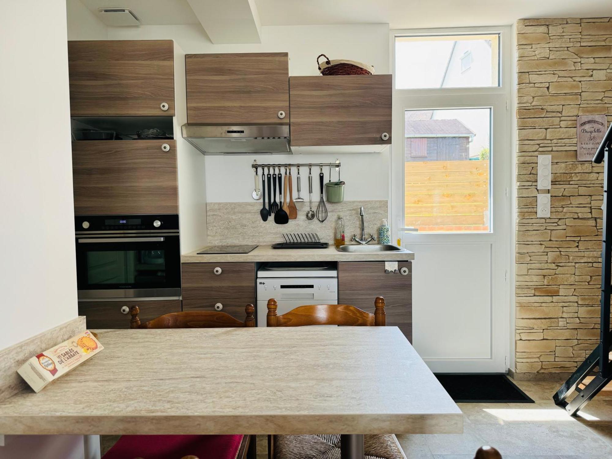 Maison Vue Mer 4 Personnes 아로만체스레방 외부 사진