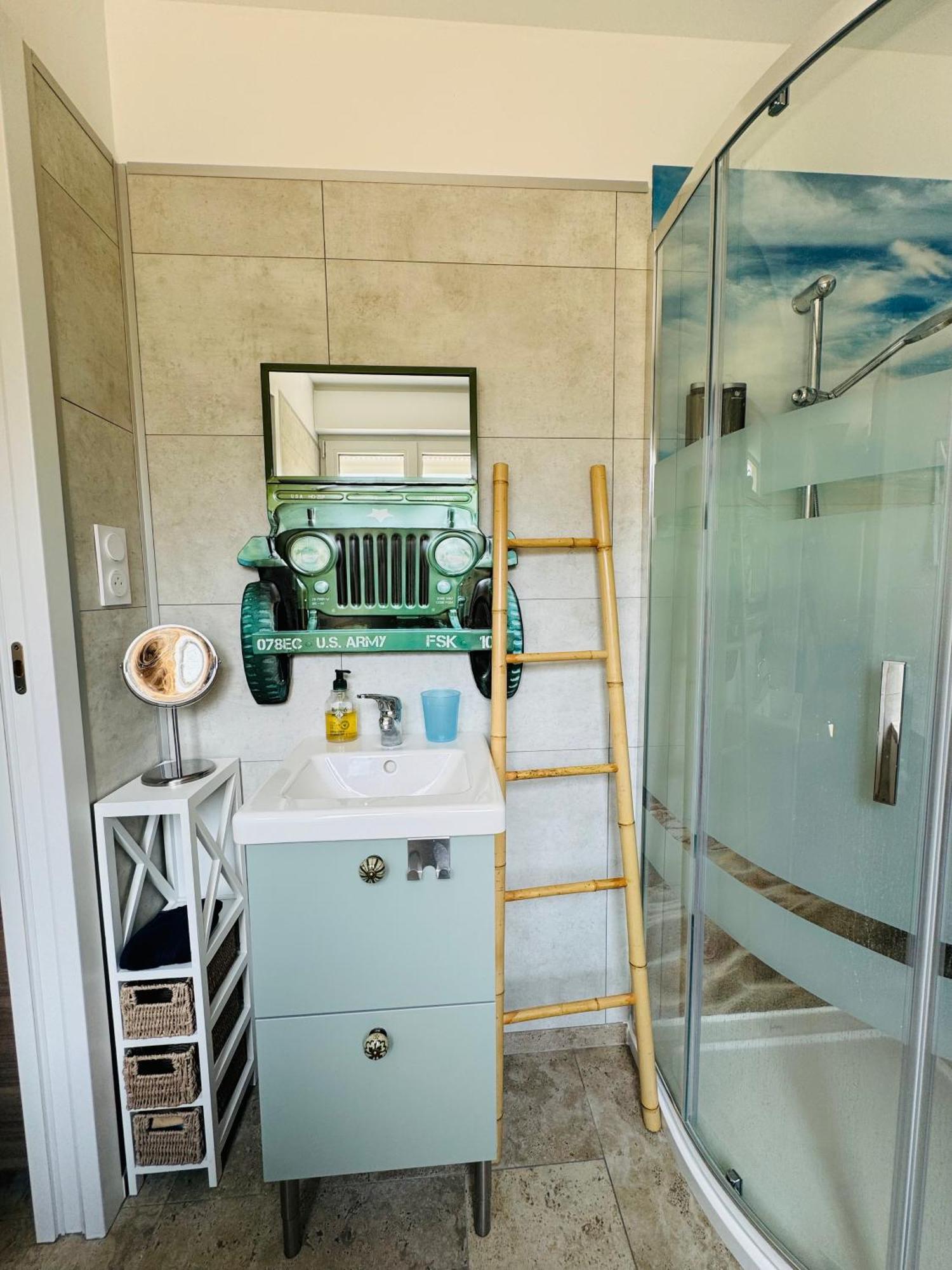 Maison Vue Mer 4 Personnes 아로만체스레방 외부 사진